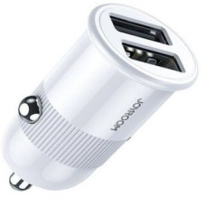 Baseus Auto lādētāji Baseus  3,1 A dual port smart car charger white (C-A06 White