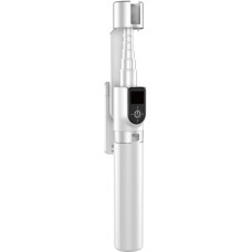 Dudao Selfie nūja Dudao  Selfie stick / telescopic pole with tripod Dudao F18W - white