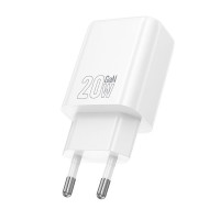 Hoco Adapteris Hoco  N60 Gentle single port PD20W charger(EU) White