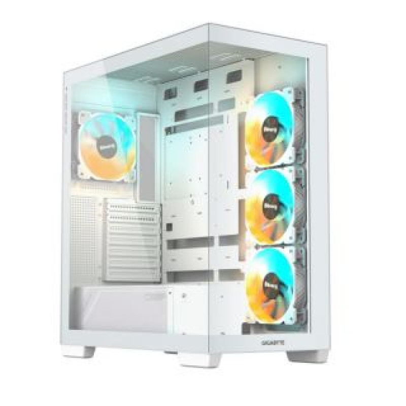 Gigabyte Datoru korpusi Gigabyte  Case||MidiTower|Case product features Transparent panel|ATX|MicroATX|MiniITX|Colour White|GB-C500PIST