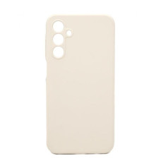 Connect Aizmugurējais vāciņš Connect Samsung Galaxy A14 4G / A14 5G Premium Quality Soft Touch Silicone Case Antique White