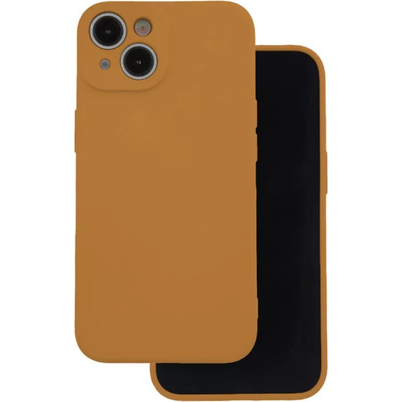 Ilike Aizmugurējais vāciņš iLike - Samsung Galaxy A35 5G Silicone case Brown