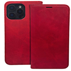 Ilike Atveramie maciņi iLike - Galaxy A15 4G / A15 5G Smart Suede case Red