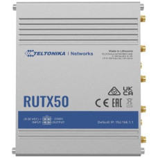 Teltonika Rūteris Teltonika  INDUSTRIAL 5G ROUTER | RUTX50 | 802.11ac | 867 Mbit/s | 10/100/1000 Mbps Mbit/s | Ethernet LAN (RJ-45) ports 5 | Mesh Support Yes | MU-MiMO Yes | 5G | Antenna type Internal