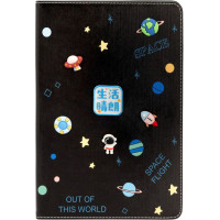 Ilike Maciņš grāmata iLike Apple iPad 10.2 / 10.5 Tablet Case Design Cosmos