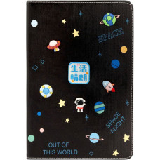Ilike Maciņš grāmata iLike Apple iPad 10.2 / 10.5 Tablet Case Design Cosmos