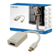 Logilink Parveidotājs Logilink  Adapter Mini DisplayPort to HDMI with Audio: HDMI A, Mini DisplayPort