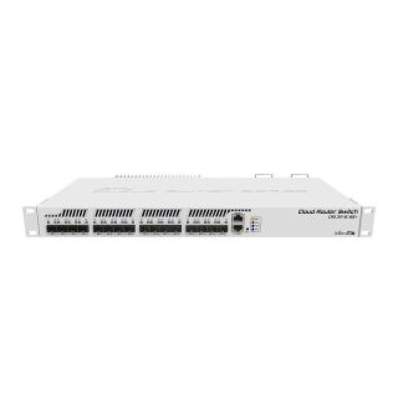 Mikrotik Nevadāms centrmezgls Mikrotik  Switch||Type L3|Rack|1x10Base-T / 100Base-TX / 1000Base-T|16xSFP+|1xRJ45|CRS317-1G-16S+RM