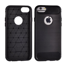 Greengo Aizmugurējais vāciņš GreenGo Nokia 6.1 2018 TPU Carbon Case Black