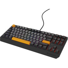 Genesis Datora tastatūra Genesis  THOR 230 | Mechanical Gaming Keyboard | Wired | US | Anchor Gray Negative | USB Type-A | Outemu Red