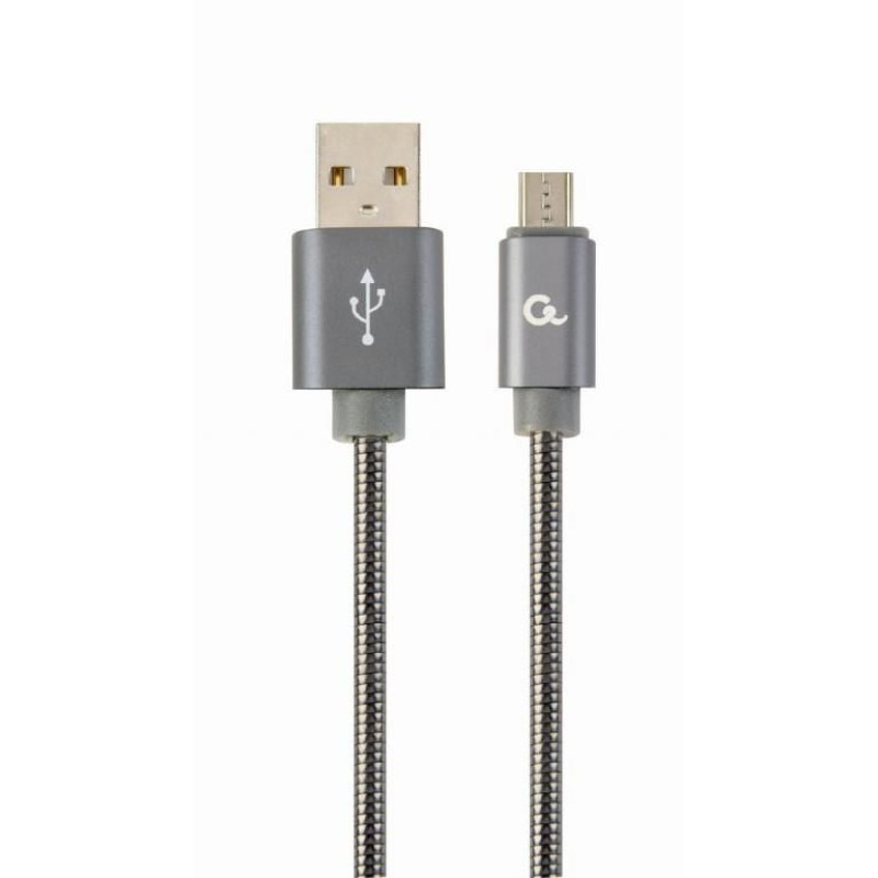 Gembird Kabelis Gembird  CABLE USB2 TO MICRO-USB 1M/CC-USB2S-AMMBM-1M-BG