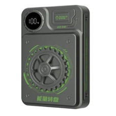Dudao Ārējais akumulators Dudao Universal K24 10000mAh 22.5W USB-A / USB-C power bank with display Grey