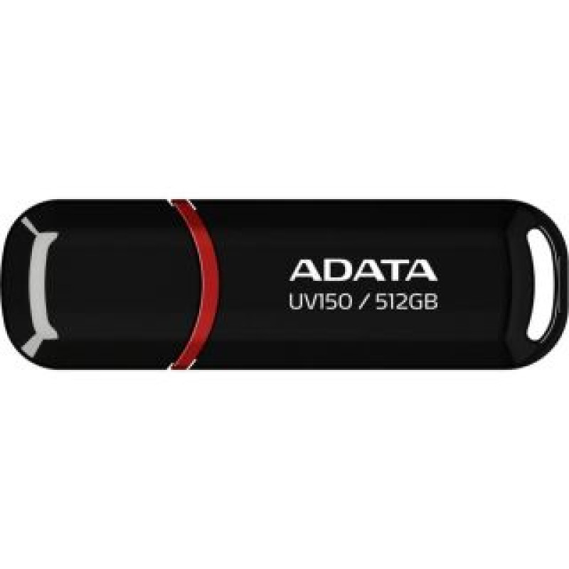 Adata Zibatmiņa ADATA  MEMORY DRIVE FLASH USB3 512GB/BLACK AUV150-512G-RBK