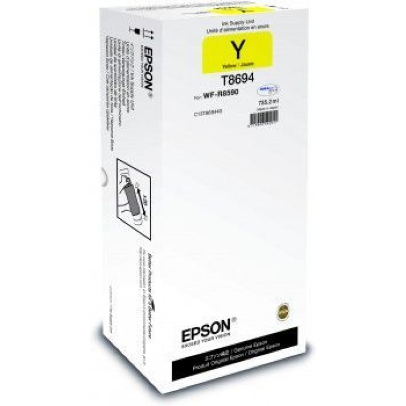 Epson Aksesuāri un izejmateriāli EPSON  C13T869440 Ink Cartridge XXL, Yellow