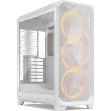 Fractal Design Datoru korpusi Fractal Design  Meshify 3 | White RGB TG Clear Tint | Mid-Tower | Power supply included No | ATX