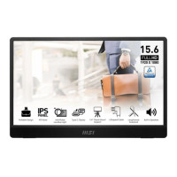 MSI Monitors MSI  LCD Monitor||PRO MP161 E2U|15.6