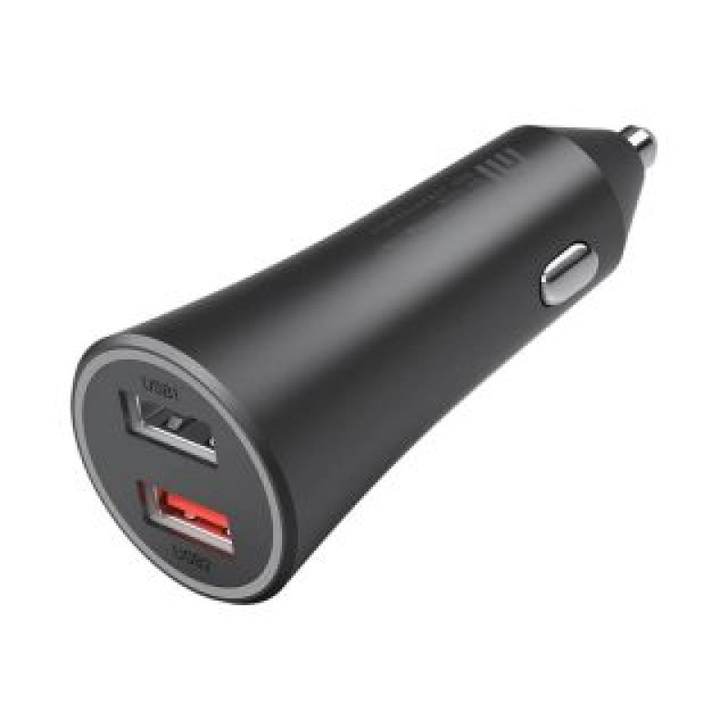 Xiaomi Auto Aksesuāri  Xiaomi  Mi Dual-Port Car Charger (37W) Black
