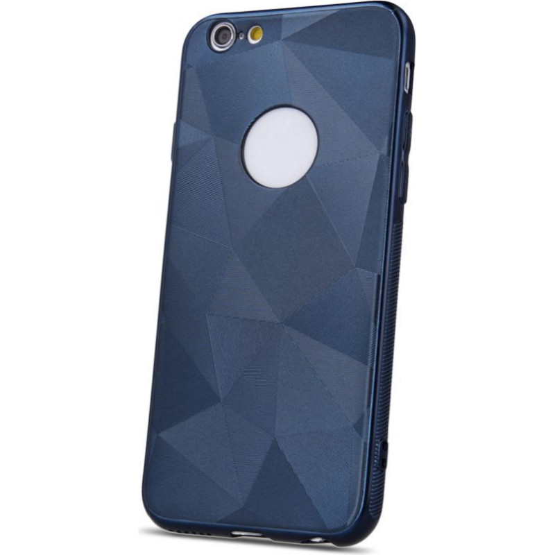 Ilike Aizmugurējais vāciņš iLike Apple iPhone XS Geometric Shine case Blue