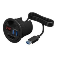 Icy Box Kabelis Icy box  ICYBOX IB-Hub1404 IcyBox Desk Hub 3x USB