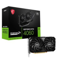 MSI Datoru piederumi MSI  MSI GEFORCE RTX 4060 VENTUS 2X BLACK 8GB