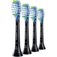 Philips Zobu birste Philips  Toothbrush Heads HX9044/33 Sonicare C3 Premium Plaque Heads, For adults and kids, Number of brush heads included 4, Sonic technology, Black