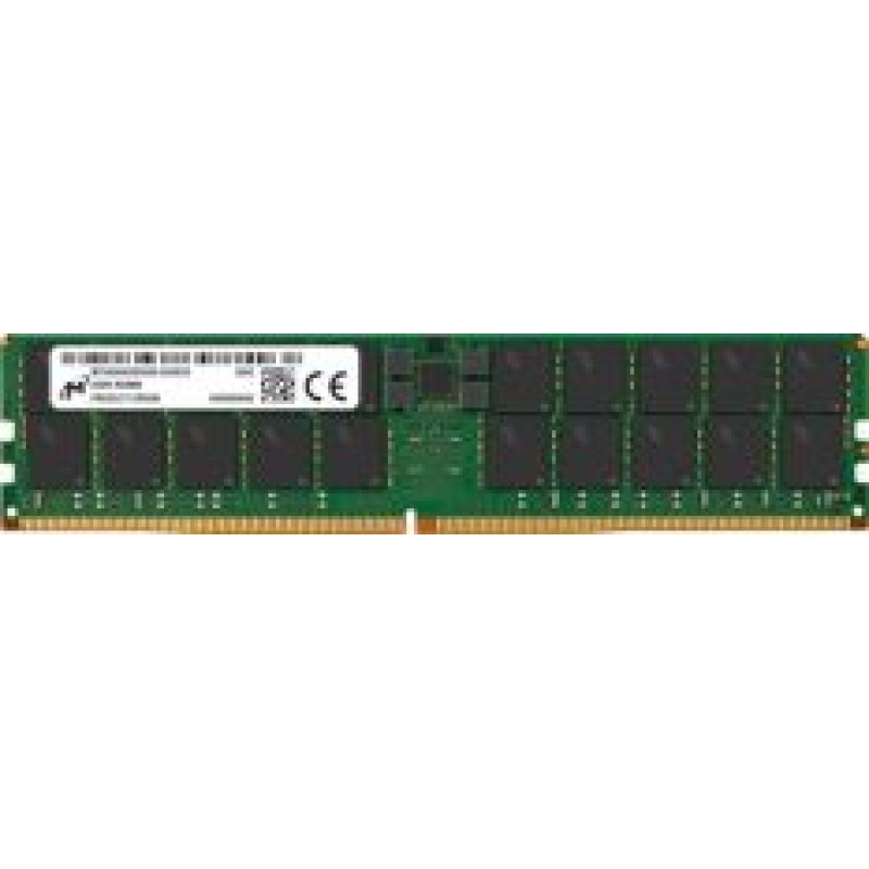 Micron Operatīv atmiņa DDR3 Micron  Server Memory Module||DDR5|64GB|RDIMM/ECC|5600 MHz|CL 46|1.1 V|MTC40F2046S1RC56BR