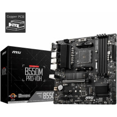 MSI Pamatplate AMD procesorsiem MSI  Mainboard||AMD B550|SAM4|MicroATX|Memory DDR4|Memory slots 4|2xPCI-Express 3.0 1x|1xPCI-Express 4.0 16x|2xM.2|1x15pin D-sub|1xHDMI|1xDisplayPort|2xAudio-In|1xAudio-Out|2xUSB 2.0|4xUSB 3.2|1xPS/2|1xRJ45|B550MPRO-VDH