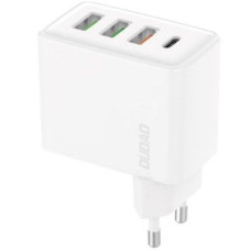 Dudao Adapteris Dudao  Fast charger 3x USB / 1x USB Type C 20W, PD, QC 3.0 White