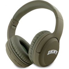 Dkny Bezvadu austiņas DKNY  PU Leather Arch Logo Wireless Headphone Green