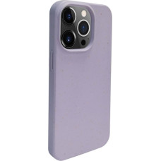 Ilike Aizmugurējais vāciņš iLike Apple iPhone 14 Pro Silicone plastic case Eco Print Design Flower Purple