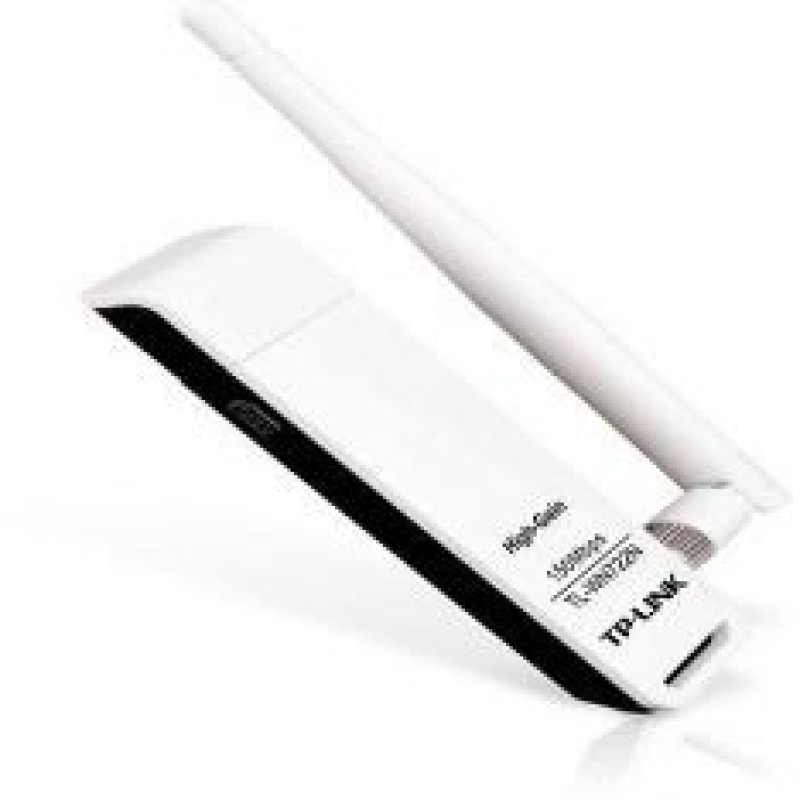 Tp-Link Nevadāms centrmezgls TP-Link  WRL ADAPTER 150MBPS USB HIGH/GAIN TL-WN722N