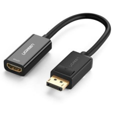 Ugreen Kabelis Ugreen  DisplayPort to HDMI Female Converter 4K*2K Black