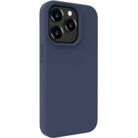 Evelatus Aizmugurējais vāciņš Evelatus Apple iPhone 15 Pro Premium Soft Touch Silicone Case Midnight Blue