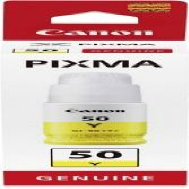 Canon Aksesuāri un izejmateriāli Canon  GI-50 Ink Bottle, Yellow