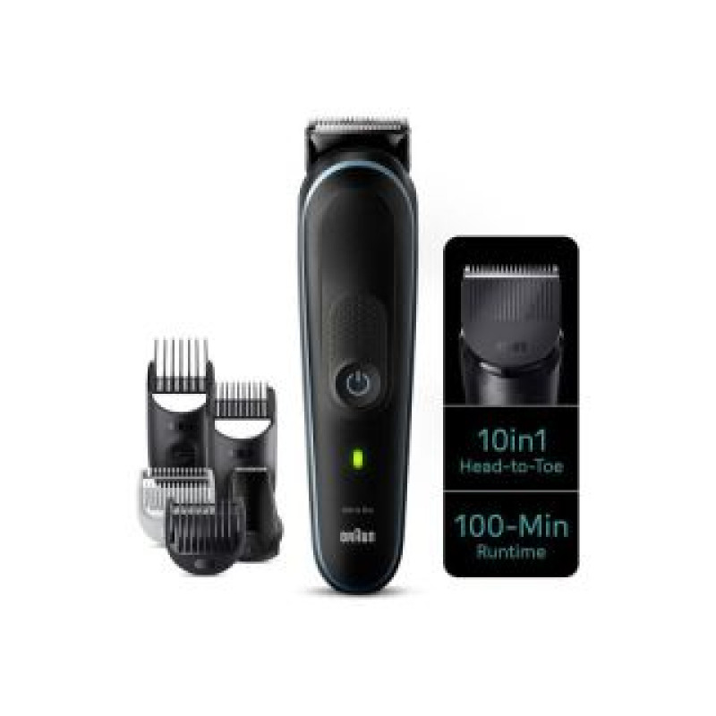 Braun Matu trimmeris Braun  | All-in-one trimmer | MGK5445 | Cordless | Number of length steps 13 | Black/Blue
