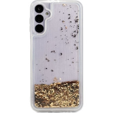 Ilike Aizmugurējais vāciņš iLike Samsung Galaxy A54 5G Silicone Case Water Glitter Gold