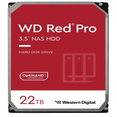 Western Digital Cietais disks HDD Western Digital  HDD||Red Pro|22TB|SATA|512 MB|7200 rpm|3,5