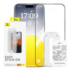 Baseus Aizsargstikls Baseus - Privacy Protection Tempered Glass Baseus Sapphire iPhone 15 ProMax