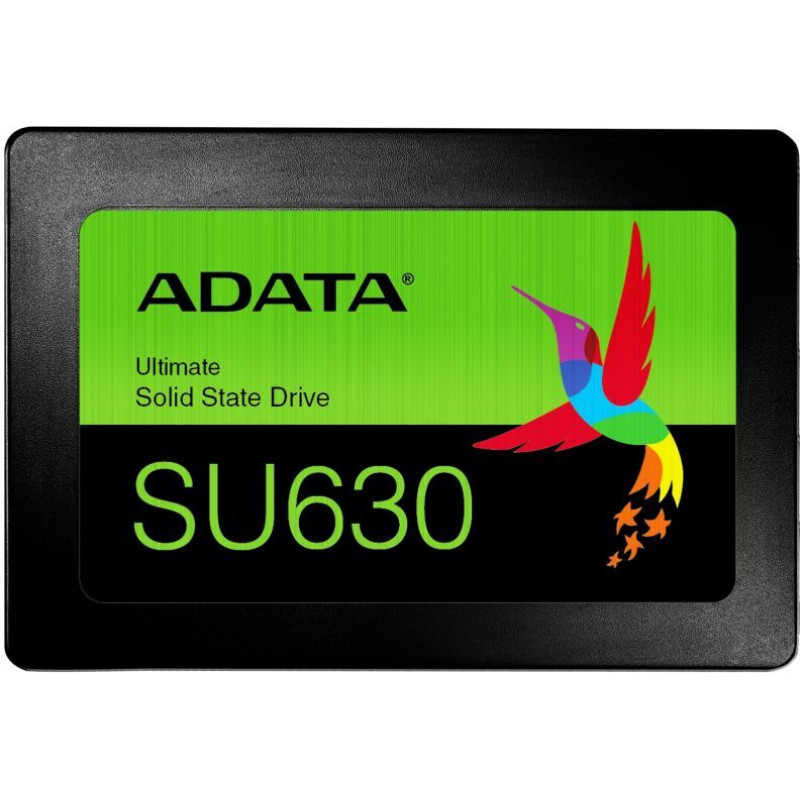 Adata Cietais disks SSD ADATA  Ultimate SU630 3D NAND SSD 240 GB, SSD form factor 2.5”, SSD interface SATA, Write speed 450 MB/s, Read speed 520 MB/s