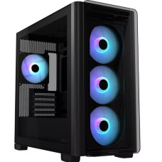 Asus Datoru korpusi Asus  Case||A23 PLUS|MidiTower|Case product features Transparent panel|MicroATX|MiniITX|Colour Black|A23PLUSTG/ARGBBLACK
