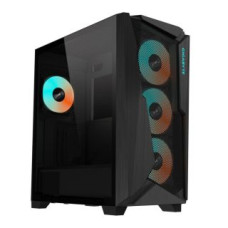 Gigabyte Datoru korpusi Gigabyte  Case||C301G V2 BLACK|MidiTower|Case product features Transparent panel|Not included|ATX|EATX|MicroATX|MiniITX|Colour Black|C301GV2