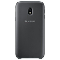 Samsung Aizmugurējais vāciņš Samsung  Galaxy J3 2017 Dual Layer Cover Black EF-PJ330CBEG