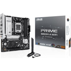 Asus Pamatplate AMD procesorsiem Asus  Mainboard||AMD B850|SAM5|Micro-ATX|Memory DDR5|Memory slots 4|1xPCI-Express 4.0 16x|1xPCI-Express 5.0 16x|3xM.2|1xHDMI|2xDisplayPort|4xUSB 2.0|4xUSB 3.2|1xRJ45|3xAudio port|PRIMEB850M-AWIFI
