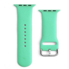 Ilike Siksniņa iLike  Silicone Strap APS Silicone Watch Band 8/7/6/5/4/3/2 / SE (41/40 / 38mm) Strap Watchband Mint