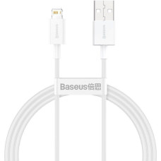 Baseus Kabelis Baseus  CABLE LIGHTNING TO USB 2M/WHITE CALYS-C02