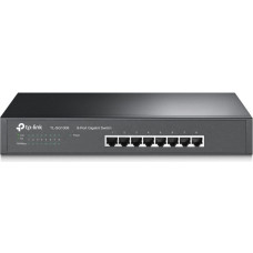 Tp-Link Serveru  - Citi piederumi TP-Link  8-Port Gigabit Switch TL-SG1008	 10/100/1000 Mbps (RJ-45), Unmanaged, Desktop/Rackmountable, Ethernet LAN (RJ-45) ports 8