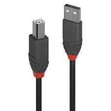 Lindy Kabelis LINDY  CABLE USB2 A-B 10M/ANTHRA 36677
