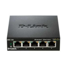 D-Link Serveru  - Citi piederumi D-link  Ethernet Switch DGS-105GL/E	 Unmanaged, Desktop, 1 Gbps (RJ-45) ports quantity 5