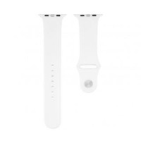 Connect Siksniņa Connect  Watch 42/44/45mm Silicone Loop Watch Strap (140mm M/L) White
