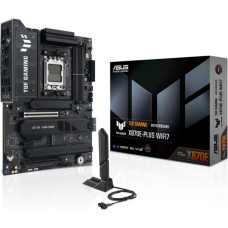 Asus Pamatplate AMD procesorsiem Asus  Mainboard||AMD X870E|SAM5|ATX|Memory DDR5|Memory slots 4|1xPCI-Express 3.0 1x|1xPCI-Express 4.0 16x|1xPCI-Express 5.0 16x|4xM.2|1xHDMI|4xUSB 2.0|7xUSB 3.2|2xUSB-C|1xRJ45|3xAudio port|TUFGAMX870E-PLUSWIFI7
